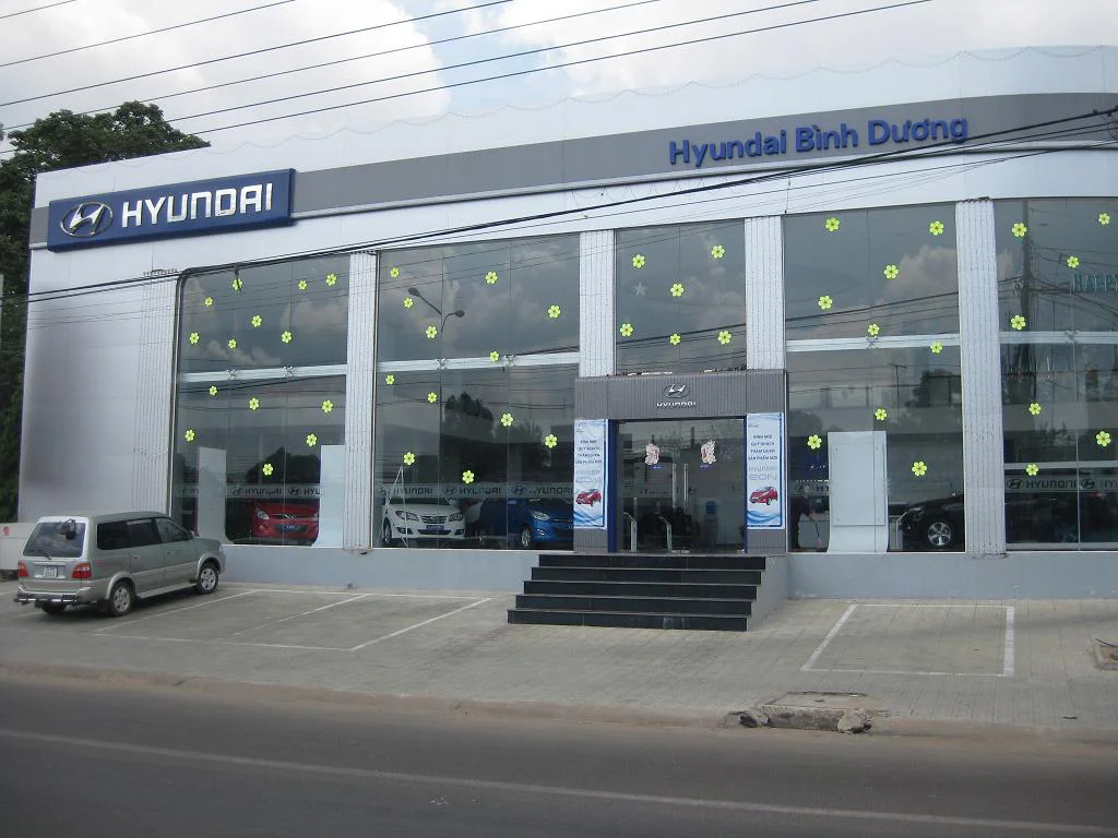 Đại lý ô tô Hyundai hàng đầu tại Bình Dương