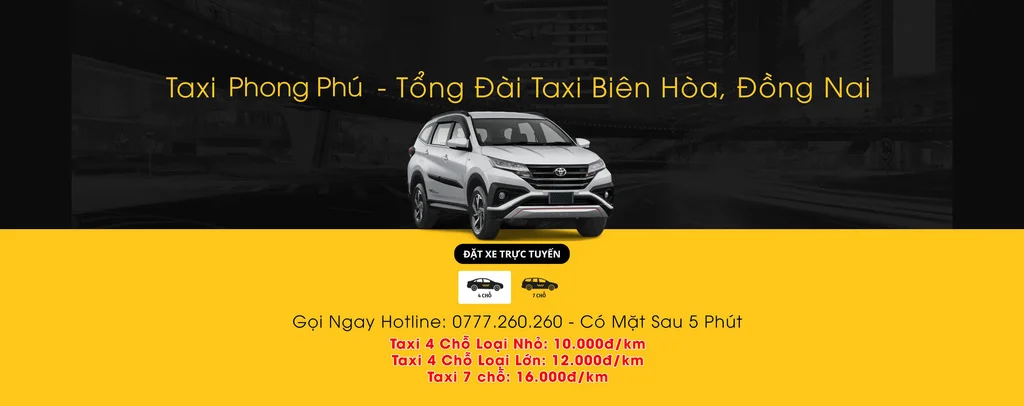 Tổng Đài taxi giá rẻ Đồng Nai